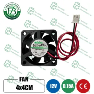 فن 12 ولت 1*4*4 سانتیمتر دوسیم برند NIDEC