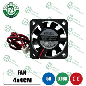 فن 5 ولت 1*4*4 سانتیمتر دوسیم برند SANONDA